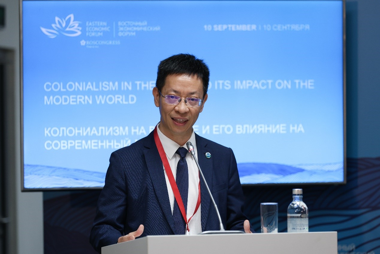 Delegation Led by Yu Miaojie Attends the Eastern Economic Forum in Russia (I)