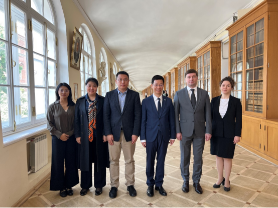 Delegation of Liaoning University, Led by President Yu Miaojie, Pays Work Visit to Russian Partner Universities (III)